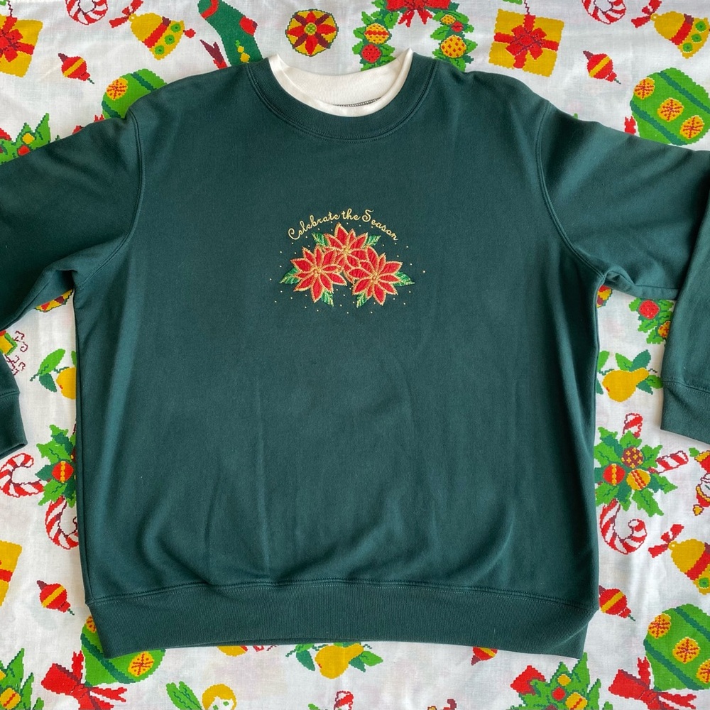 Green Holiday Sweater